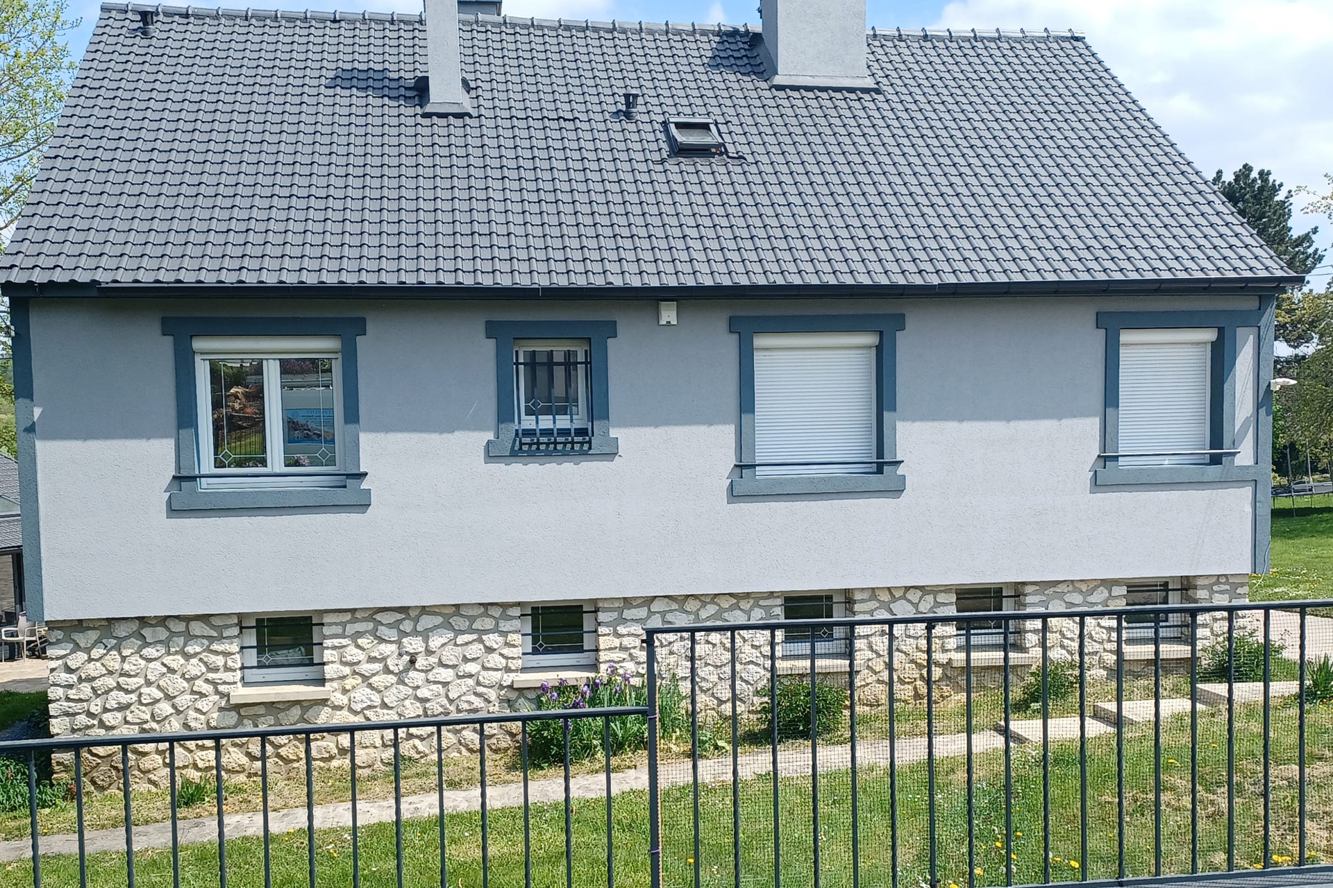 Ravalement de façade à Arnouville (95400) dans le Val d'Oise (95)